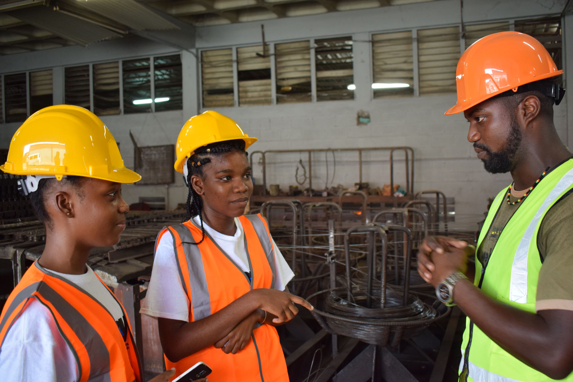 Hanover Hope Foundation Students Tour ARC Manufacturing plant