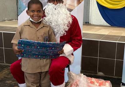 Delivering Christmas Joy to Students at Dupont Primary School